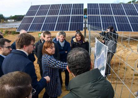 Paneque parc solar Vidreres